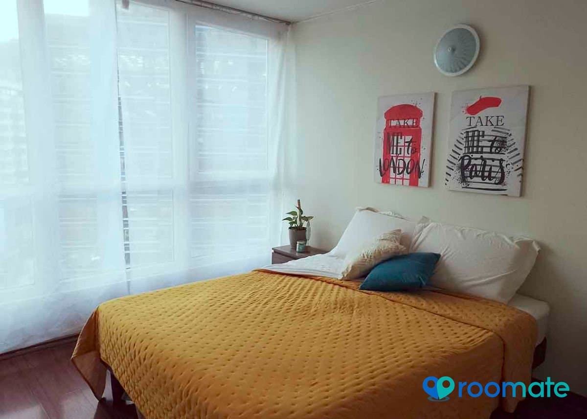 Habitación amoblada metro Pedro de Valdivia